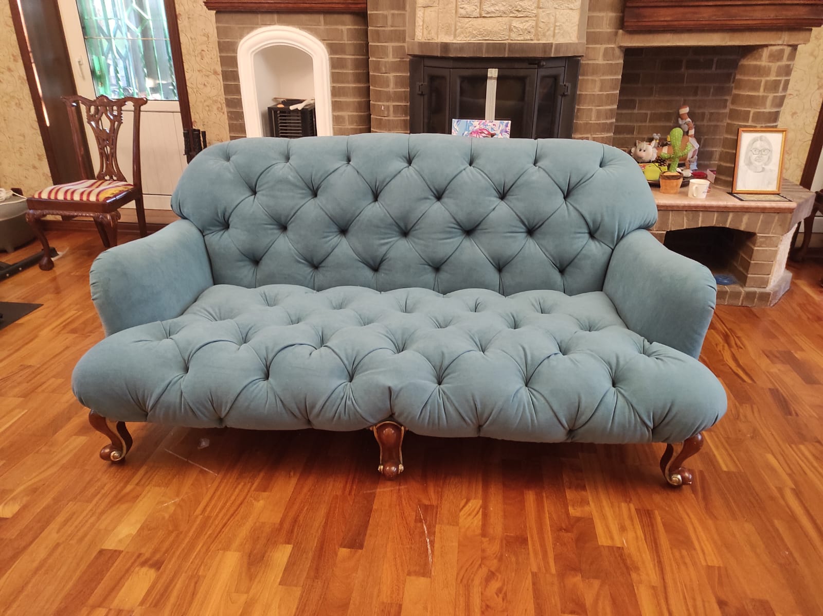 Обивка дивана. Сухой Лог